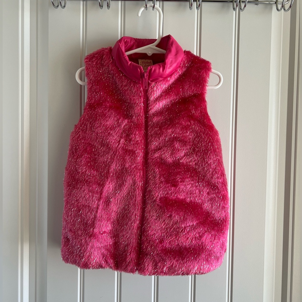 Faded Glory Sleeveless Jacket XS
